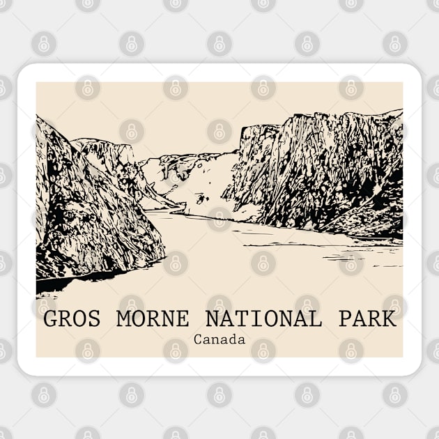 Gros Morne National Park - Canada Sticker by Lakeric